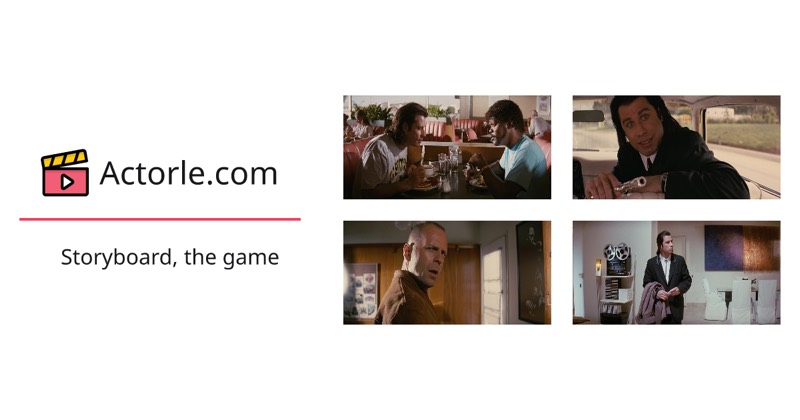 Actorle - Storyboard game preview