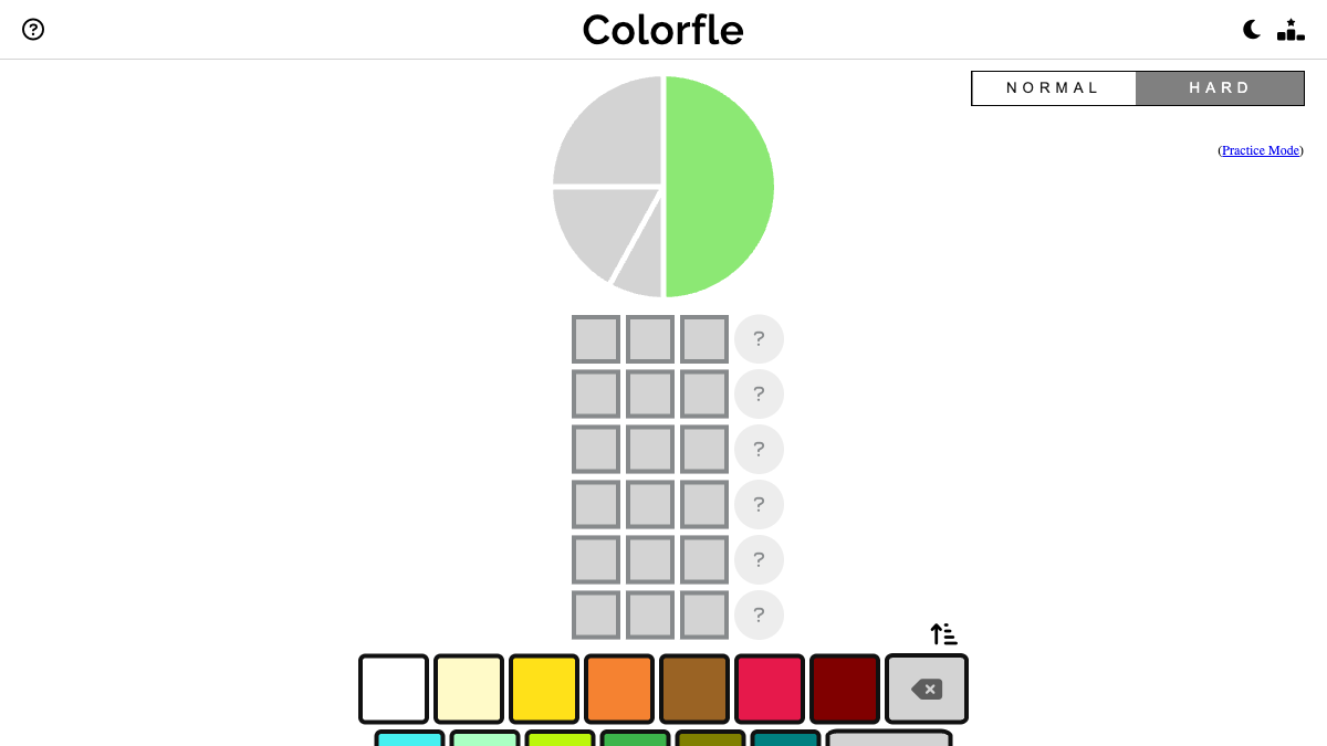 Colorfle game preview