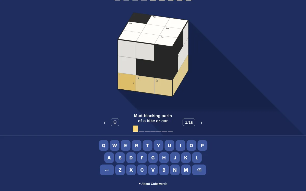 Cubewords game preview