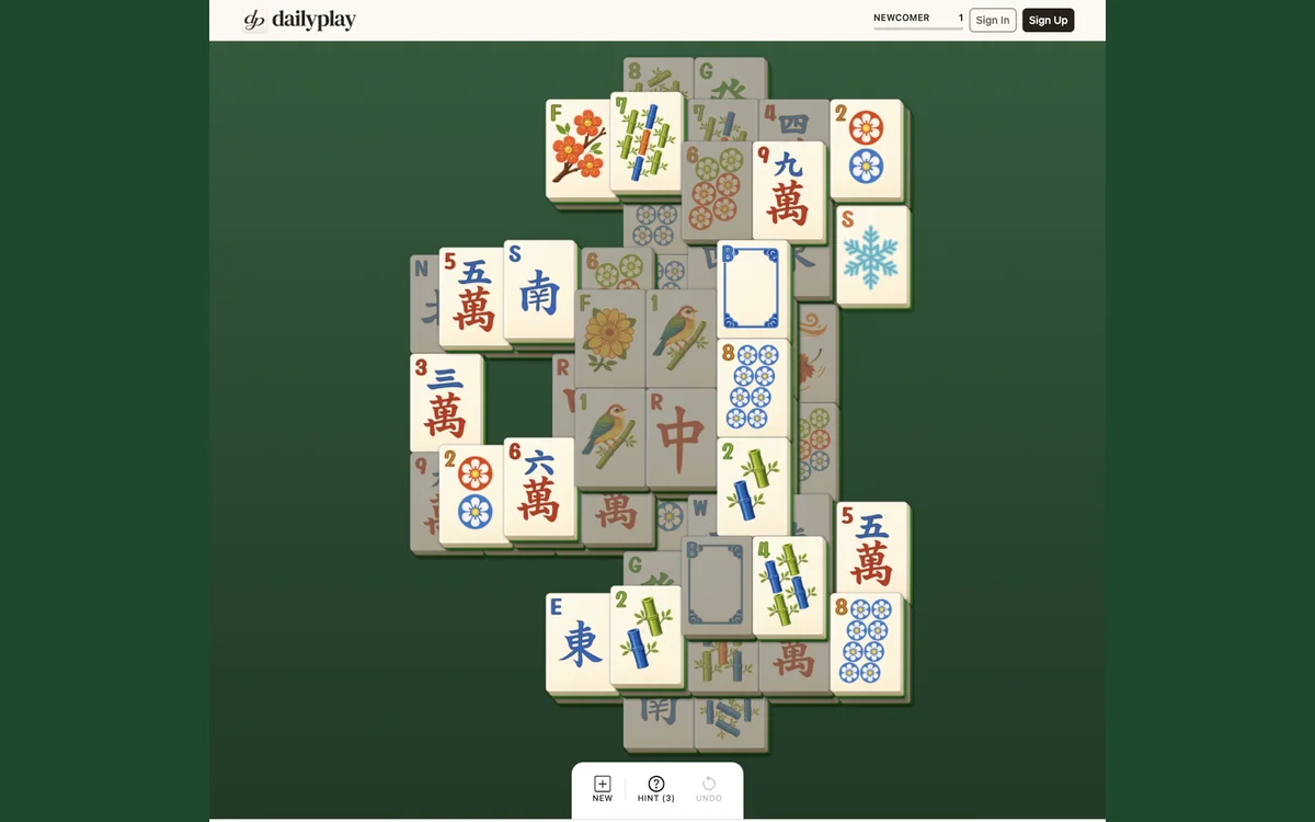 DailyPlay Mahjong game preview