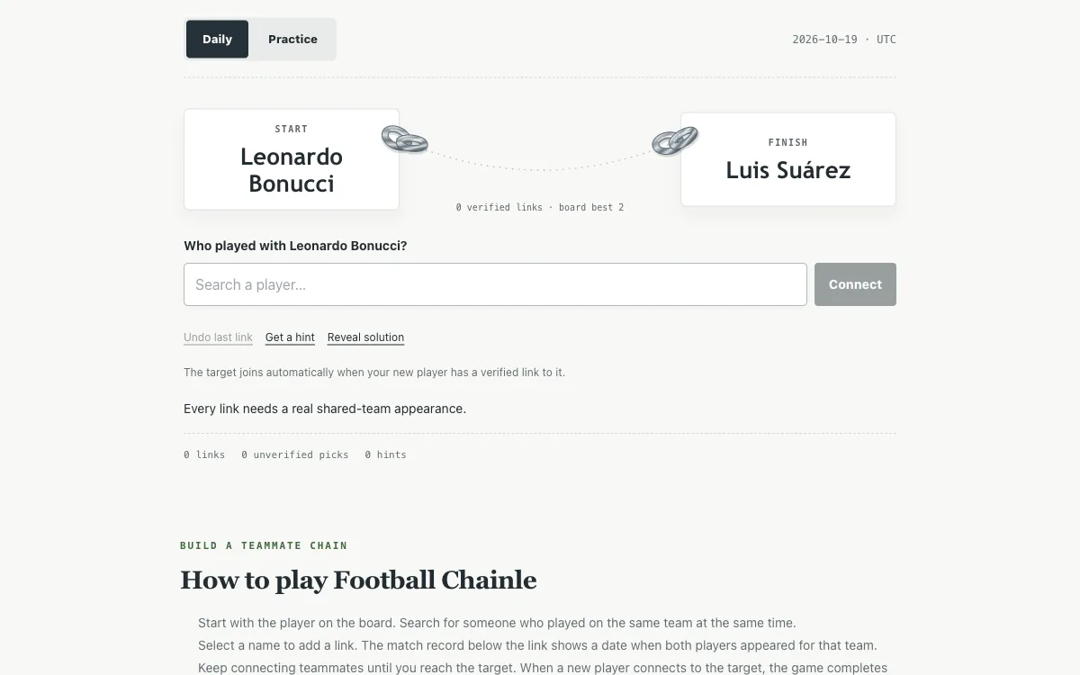 Football Chainle game preview