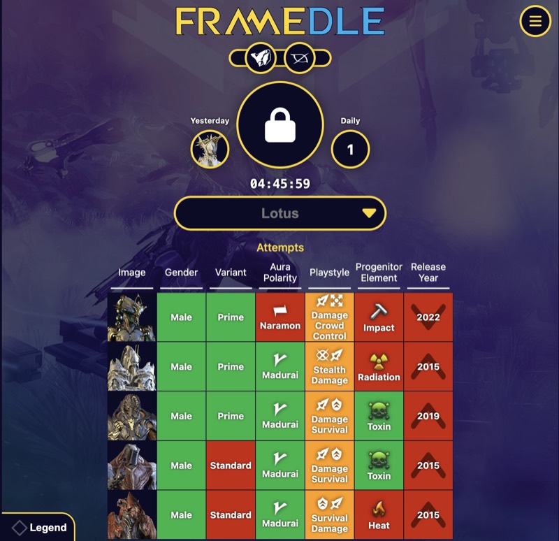 Framedle game preview