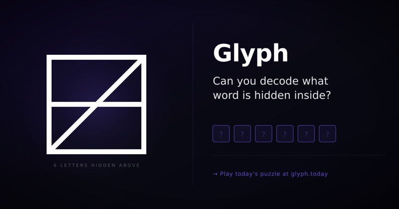Glyph game preview