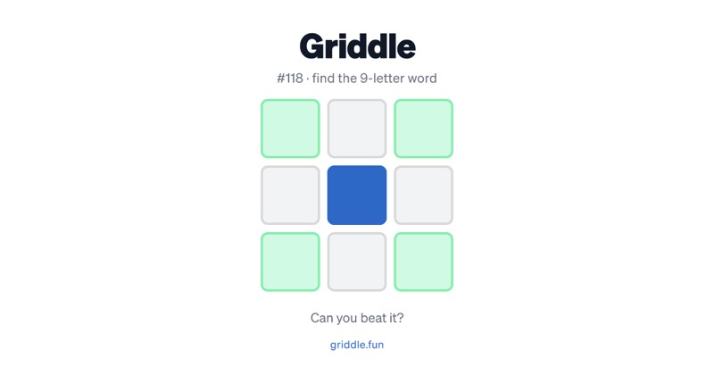 Griddle game preview