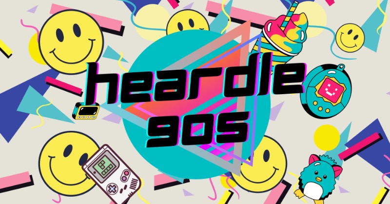 Heardle 1990's game preview