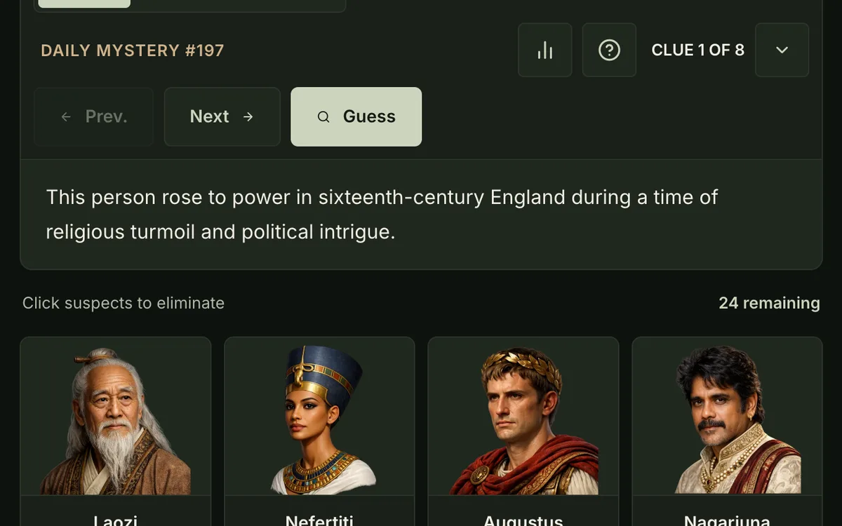 HistorIQly Deduce game preview
