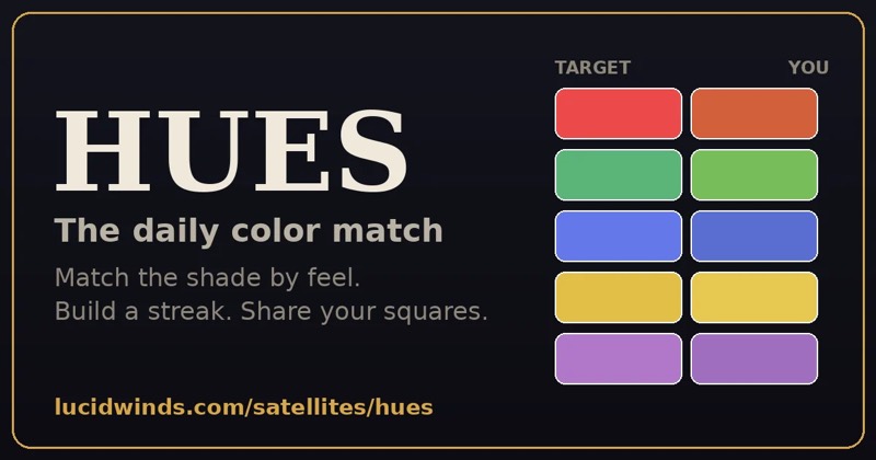 Hues game preview