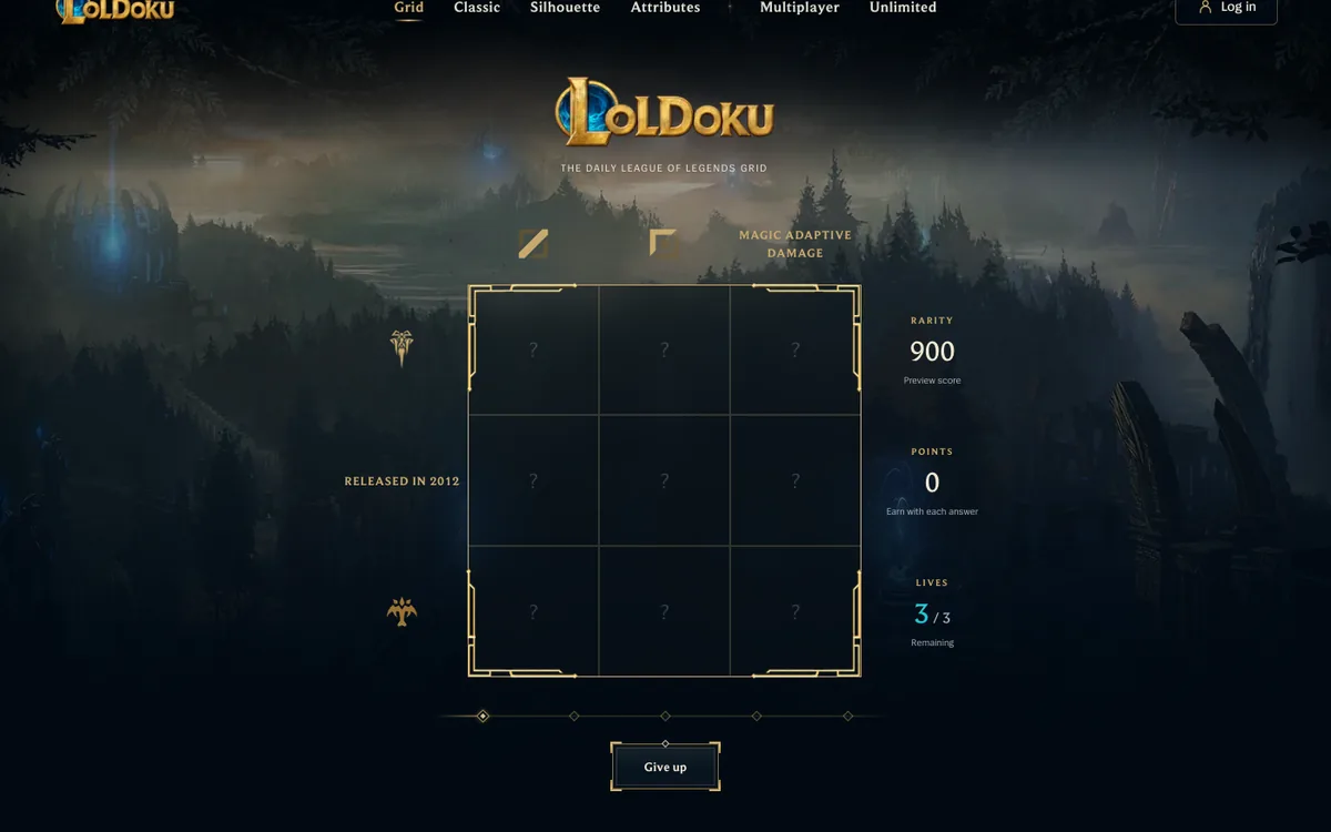LoLdoku game preview