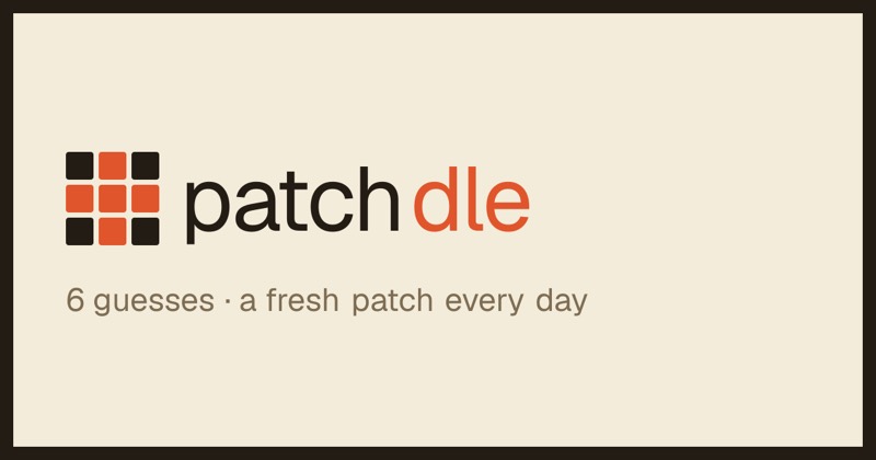 Patchdle game preview