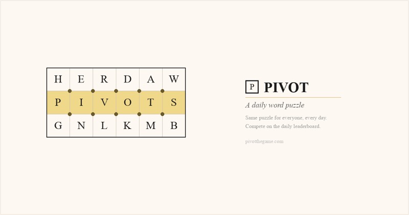 PIVOT game preview
