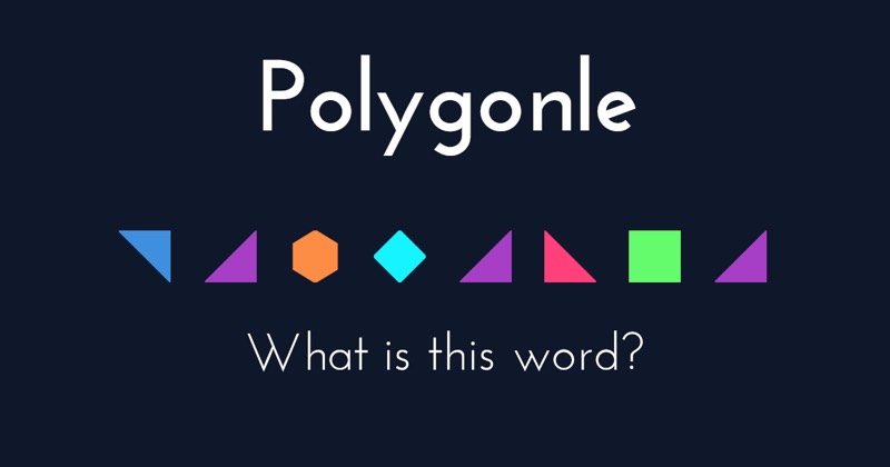 Polygonle game preview