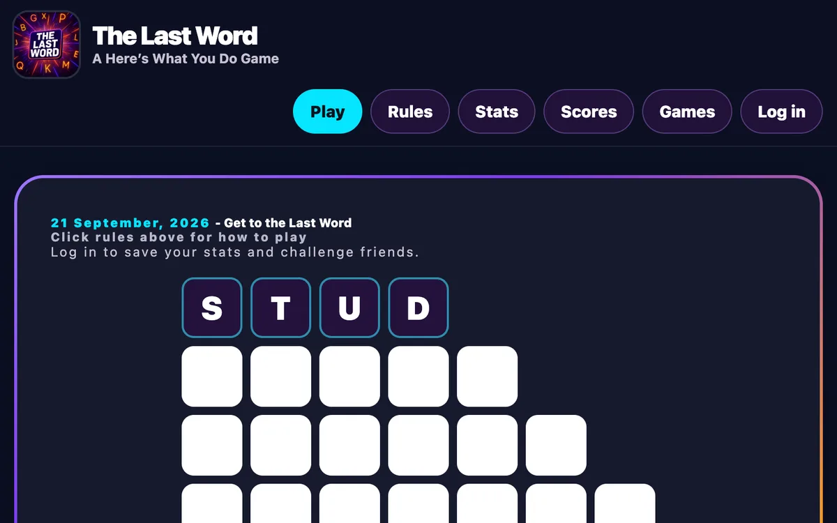The Last Word game preview